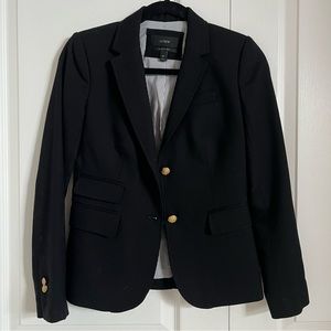 JCrew black Schoolboy blazer